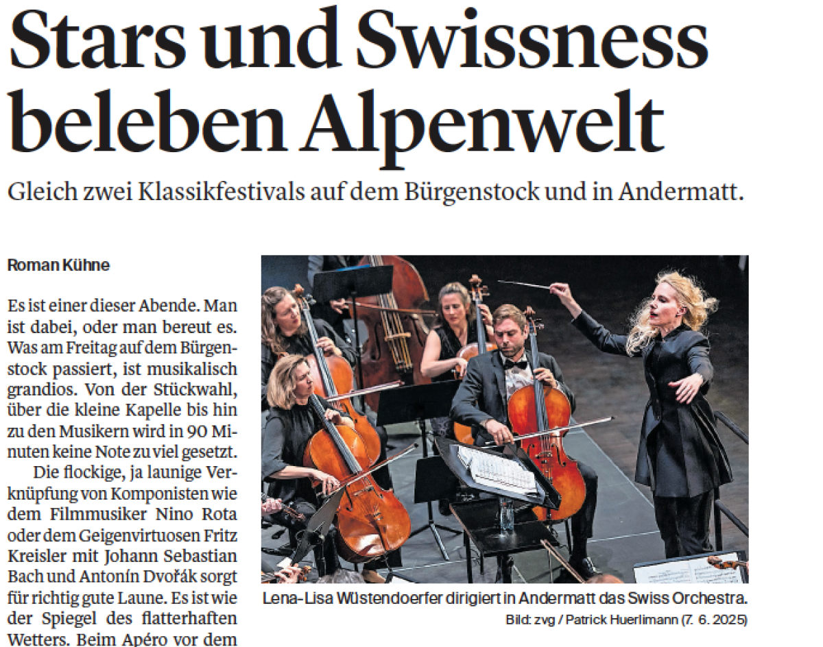 2025_06_10_luzerner zeitung_stars und swissness beleben alpenwelt_screenshot